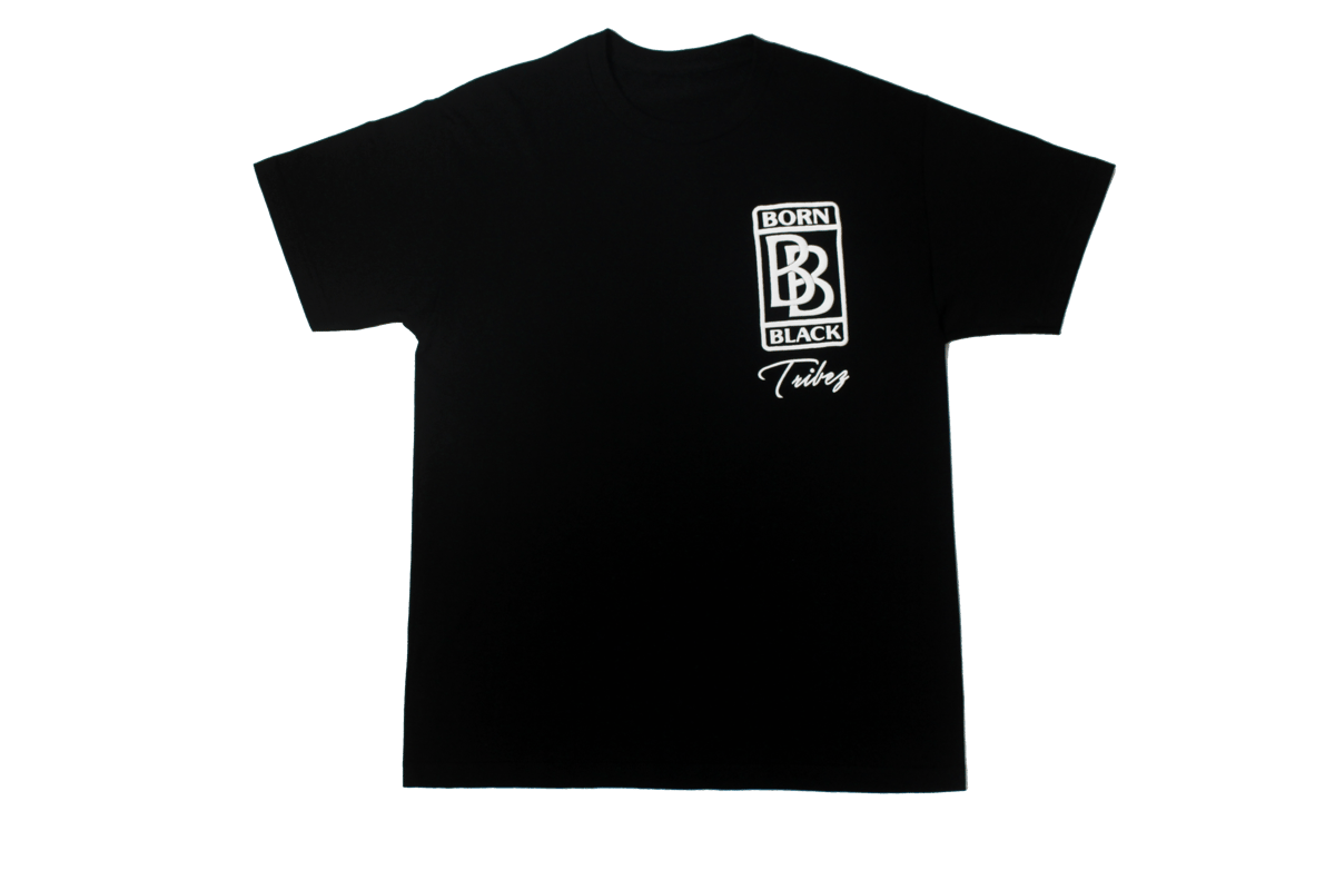 Image of Born Black Tee (Double B)