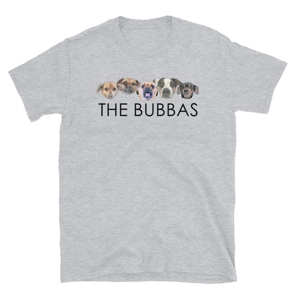 Image of Short-Sleeve Unisex Bubba Line Up T-Shirt