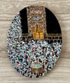 Finding Khidr in Mecca original oil painting 