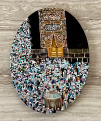 Image 1 of Finding Khidr in Mecca original oil painting 