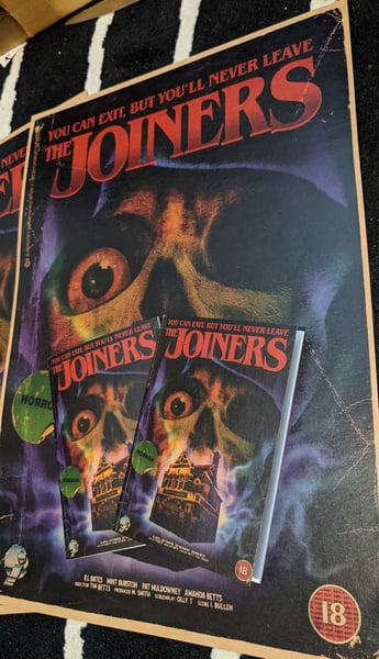 Image of The Joiners - Horror A3 Art Print 