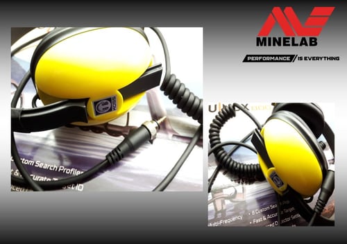 Image of Minelab Equinox Waterproof Headphones