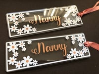 Image 2 of Daisy Acrylic Bookmark - 2mm