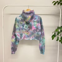 Image 2 of Tie Dye Crop Hood