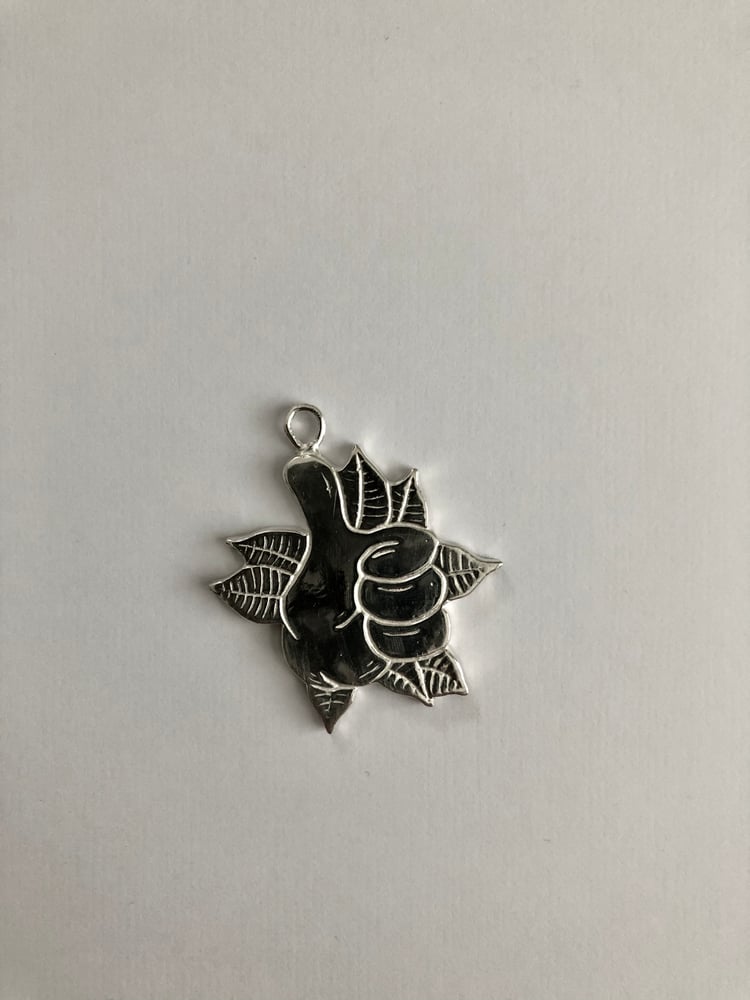 Image of Silver Pendant Necklace