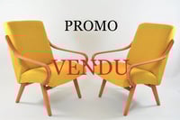 Image 1 of Fauteuils TON Jaunes