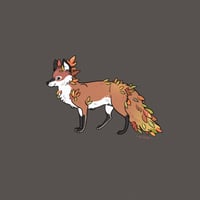 Image 1 of Sticker - Fall fox