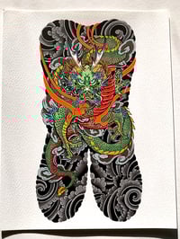 Dragon tattoo print pre-sale 
