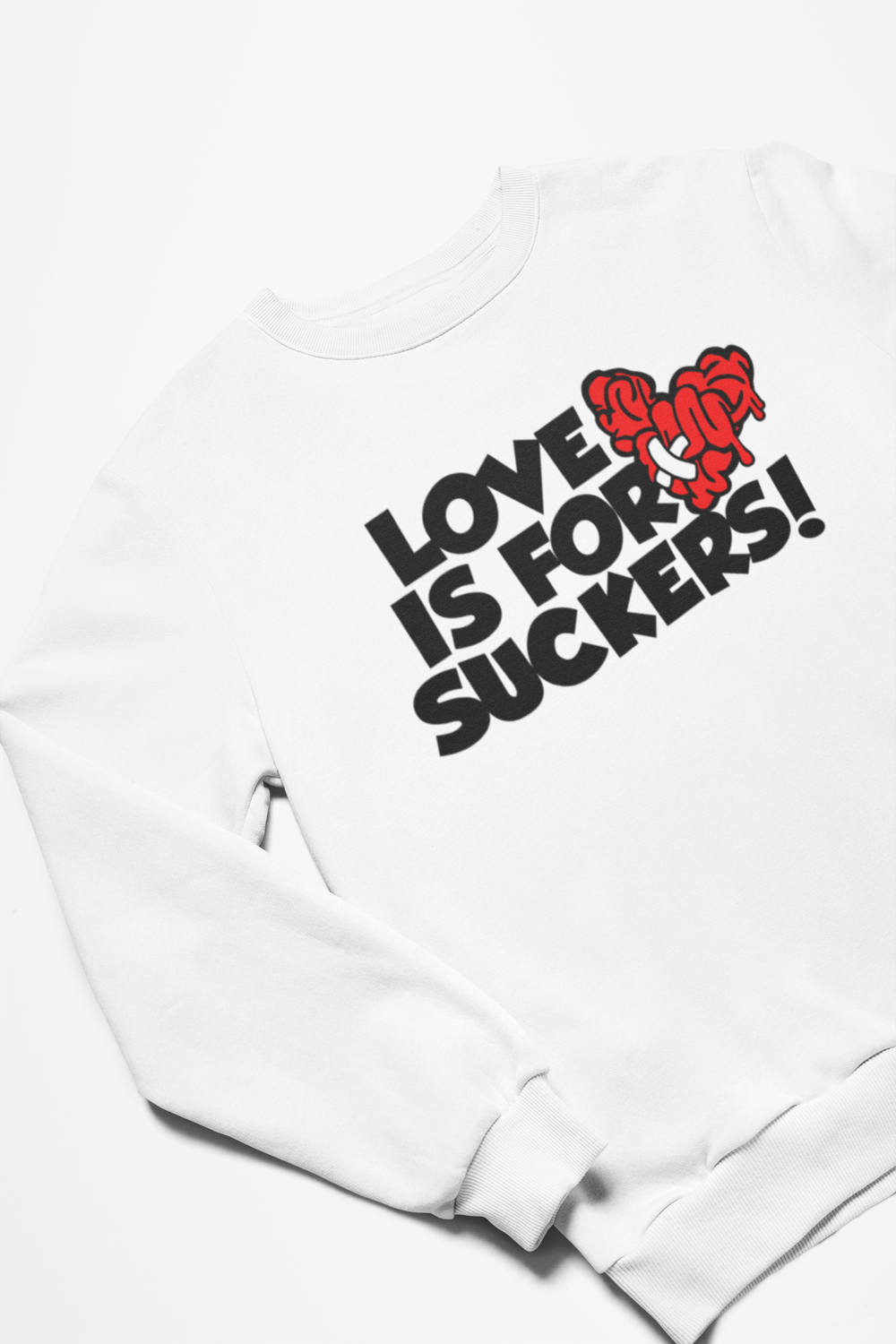 Suckers Crewneck Sweatshirt [White]