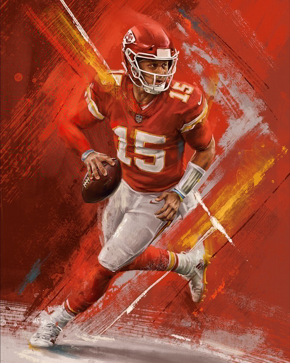 Patrick Mahomes | Bruno Illustration & Design