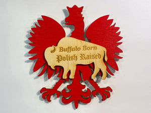 Image of Buffalo Born Polish Magnet