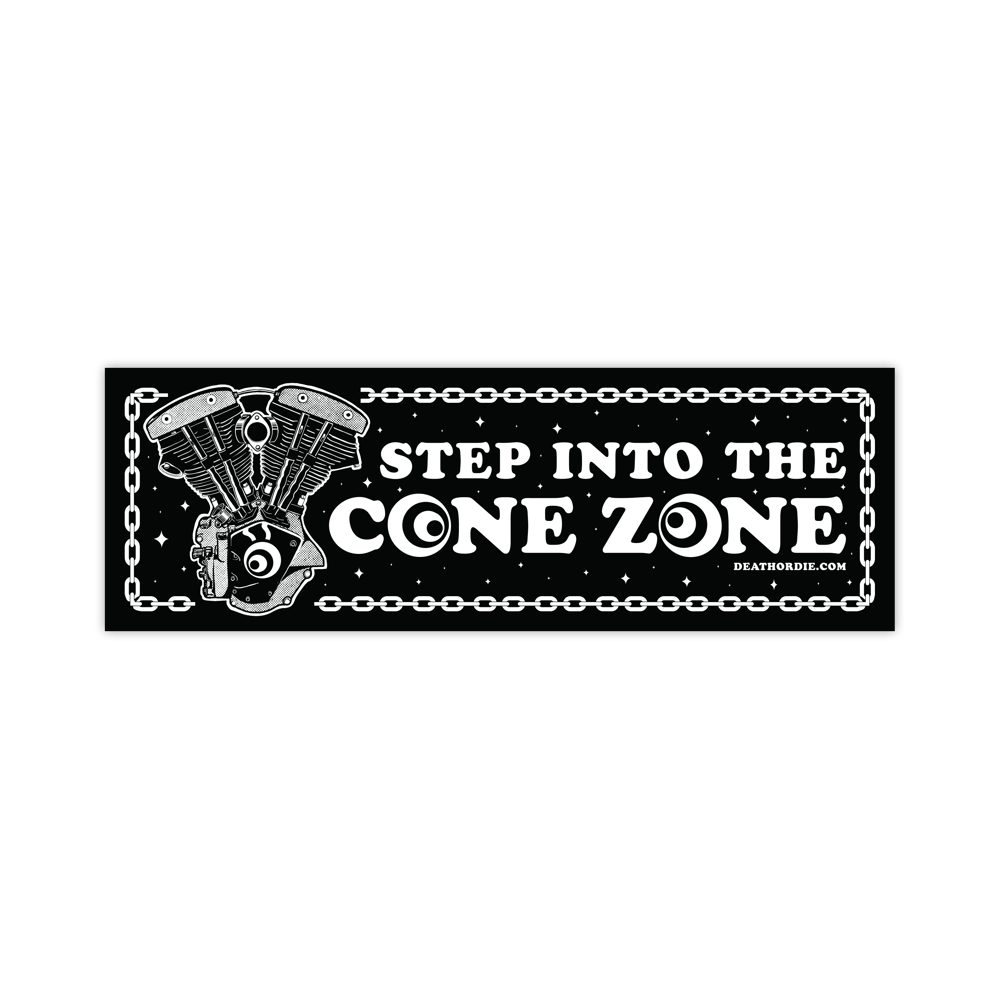 Cone Zone Stickers