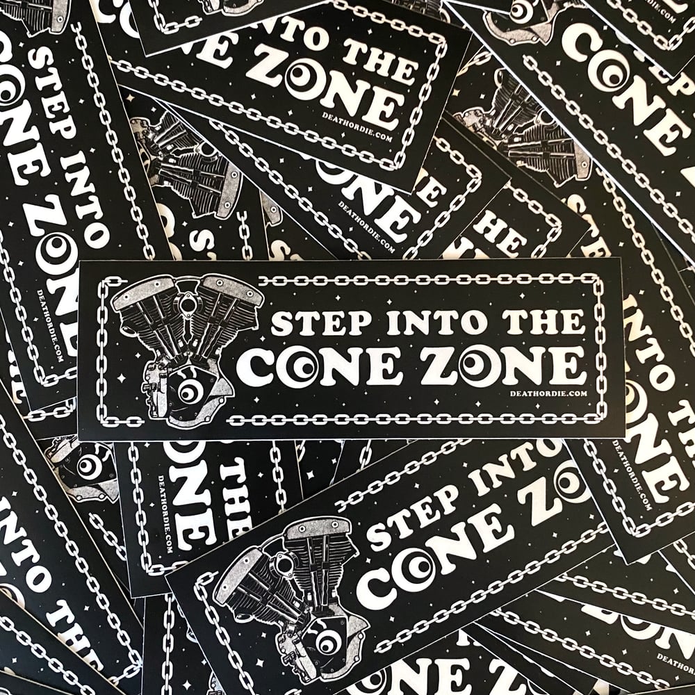 Cone Zone Stickers