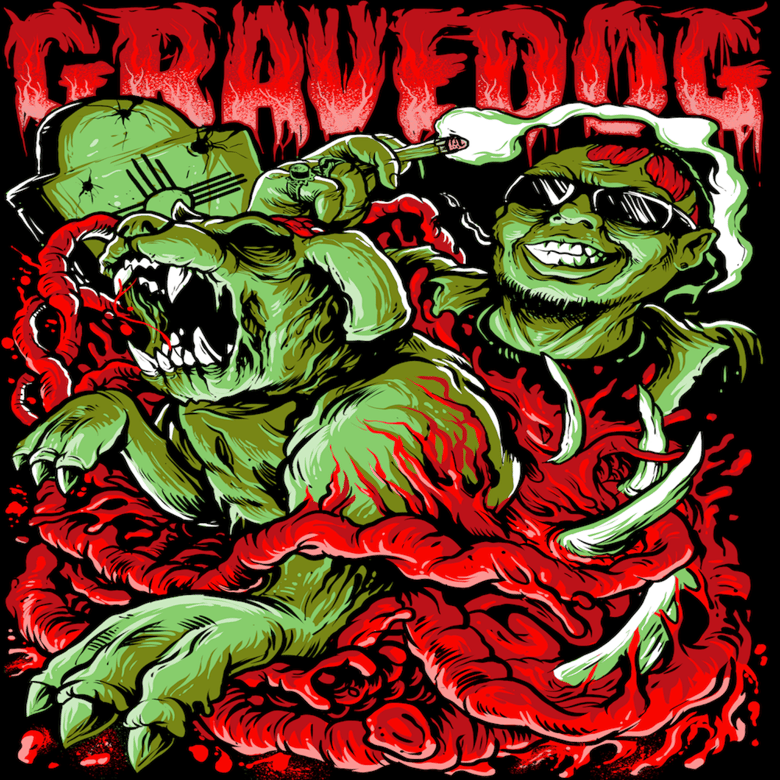 Image of Gravedog 'Busting Out' T-Shirt