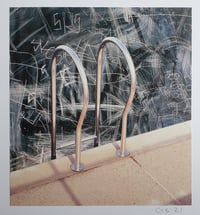 Image 1 of 'Pool Triptych' ( 3x piece set)