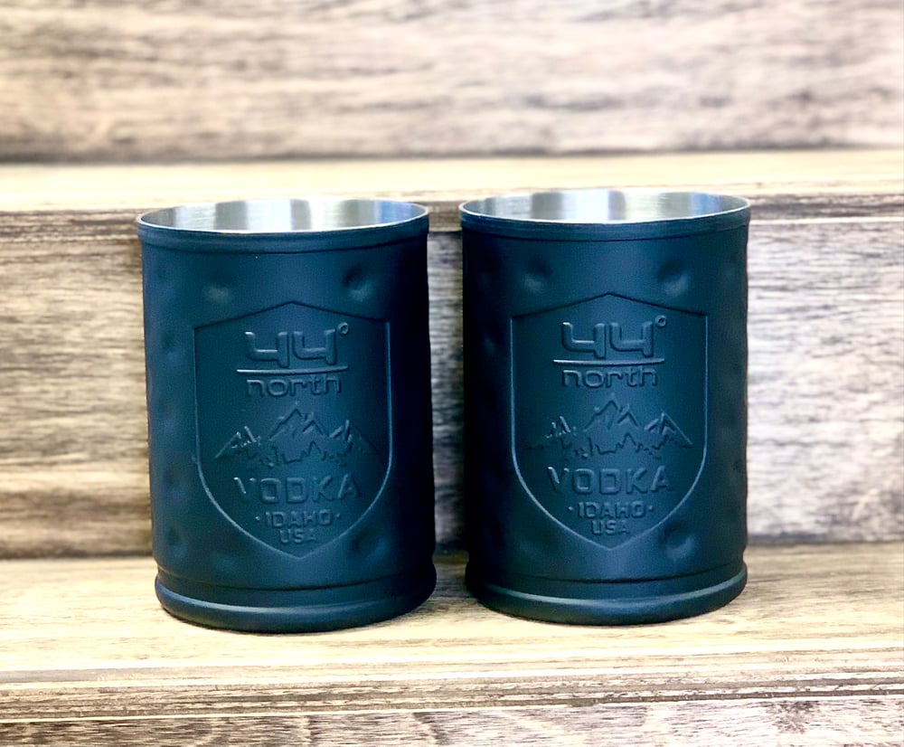 Matte Black Moscow Mule Cups