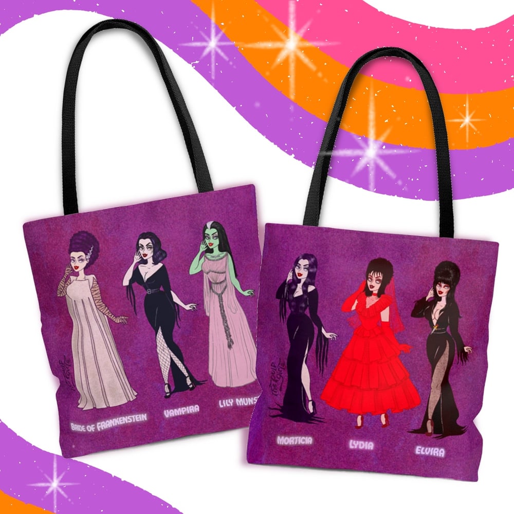 Image of SPOOKY QUEENS TOTE
