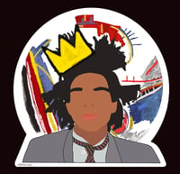 Basquiat Vinyl Sticker