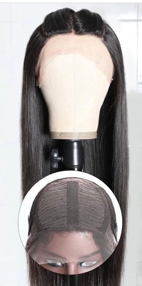 Image of "BROOKLYN" RED BALAYAGE Lace Edge Double U-Part WIG 