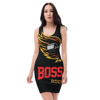 Image 4 of BossFitted Black Sublimation Cut & Sew Dress