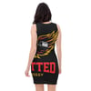 BossFitted Black Sublimation Cut & Sew Dress