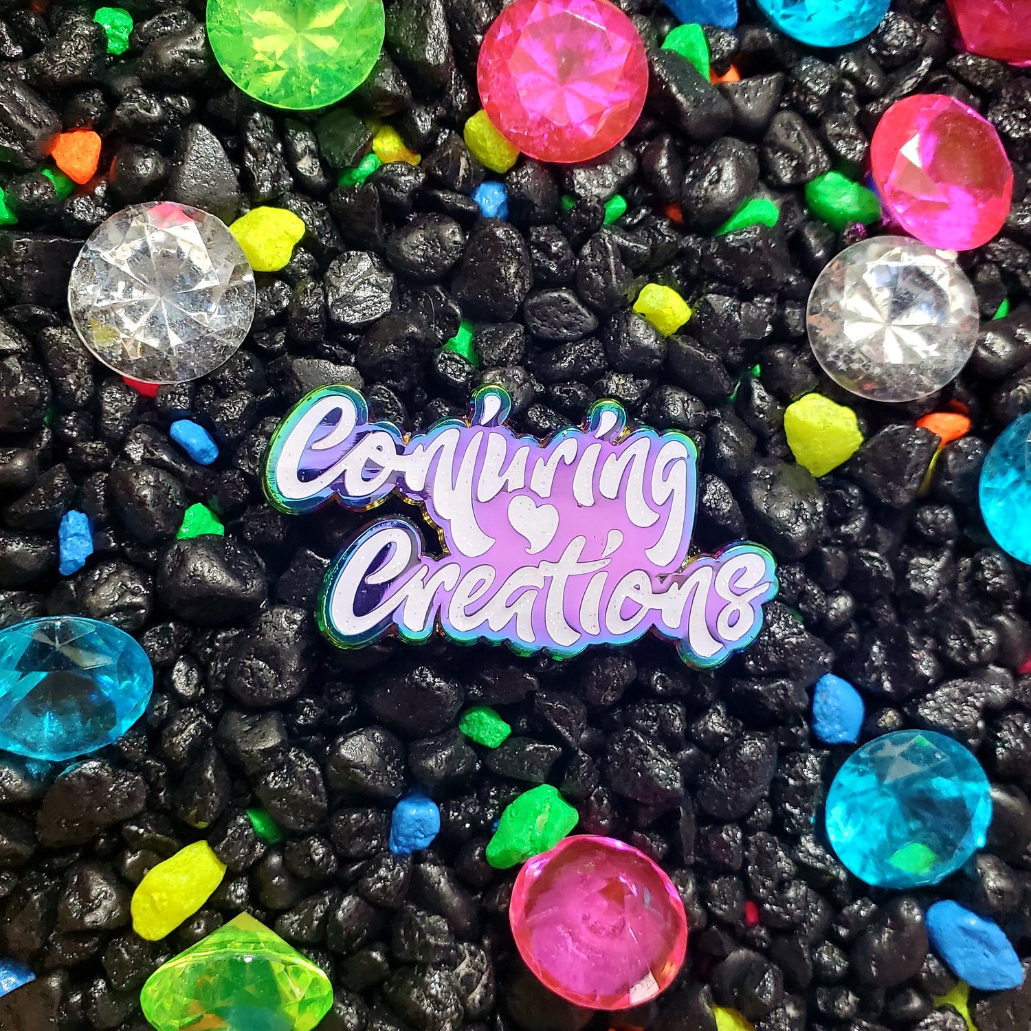 Image of 💎 Opal Conjuring Creations Logo LE 50 Pin 💎