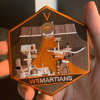 Image 2 of Season 5 (2020) WeMartians Podcast Commemorative Mission Patch - LIMITED EDITION
