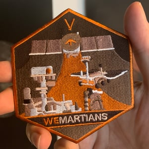 Image of Season 5 (2020) WeMartians Podcast Commemorative Mission Patch - LIMITED EDITION