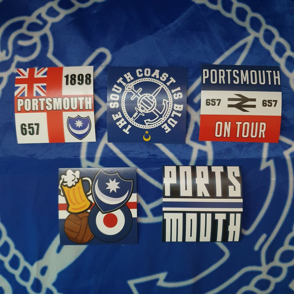 Portsmouth Pocket Pack #1 (80 stickers)