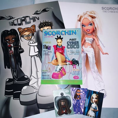 Image of Scorchinâ€™ Mag  Issue 3 - The Cyber Issue 