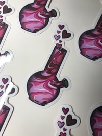 "love hits" sticker