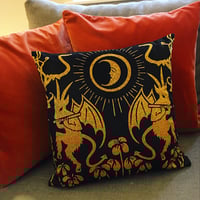 Image 1 of THE MOONLIT RITUAL - VELVET CUSHION COVER
