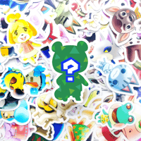 Image 2 of Animal Crossing Mystery Sticker Pack