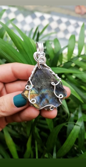 Image of Labradorite necklace