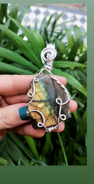 Image of Labradorite necklace