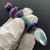 Double Amber Purple / Silver Fume Scoop 