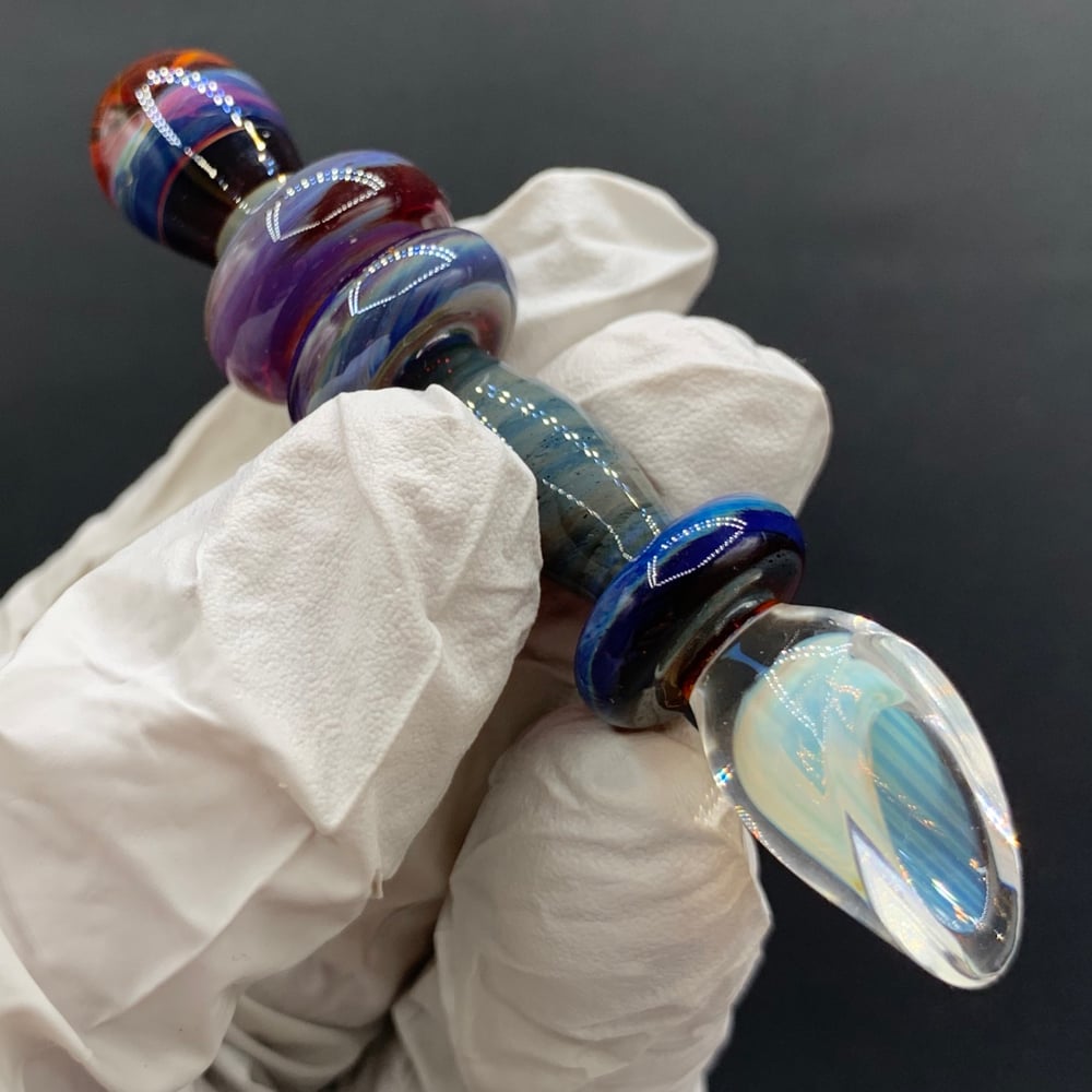 Double Amber Purple / Silver Fume Scoop 
