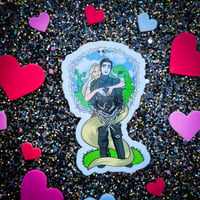 Edward Scissorhands Horror Love Story Sticker