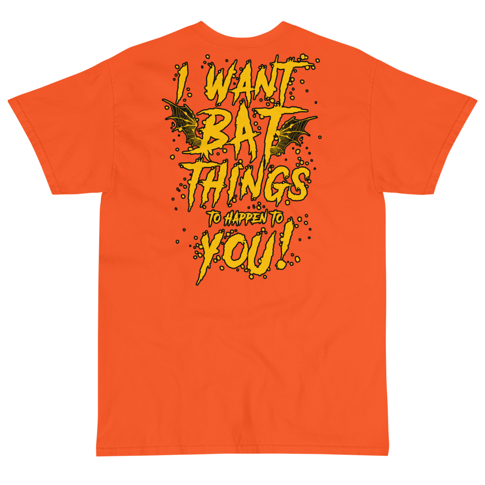 WEDNESDAY 13 "HALLOWEEN BAT THINGS" - UNISEX TEE