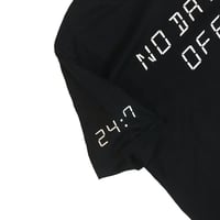 Image 2 of No Days Off T Shirt Black & White