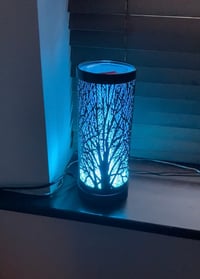 Image 5 of 26CM BLACK OR WHITE TREE LED OIL BURNER/WAX WARMER