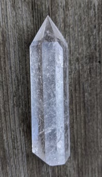 Natural Crystal Point Wand, Clear Quartz