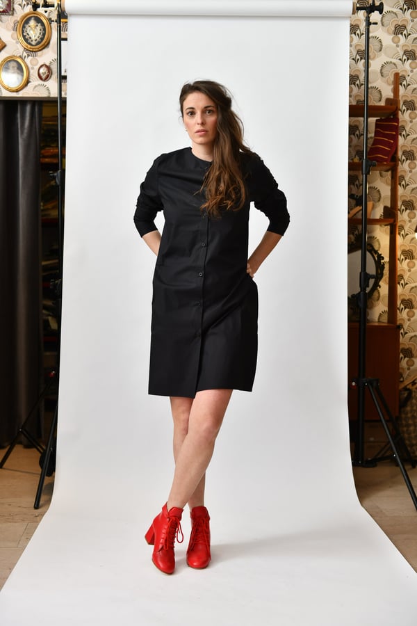 Image of Abito Camicia Nero