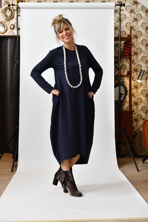 Image of Abito Lungo Blu