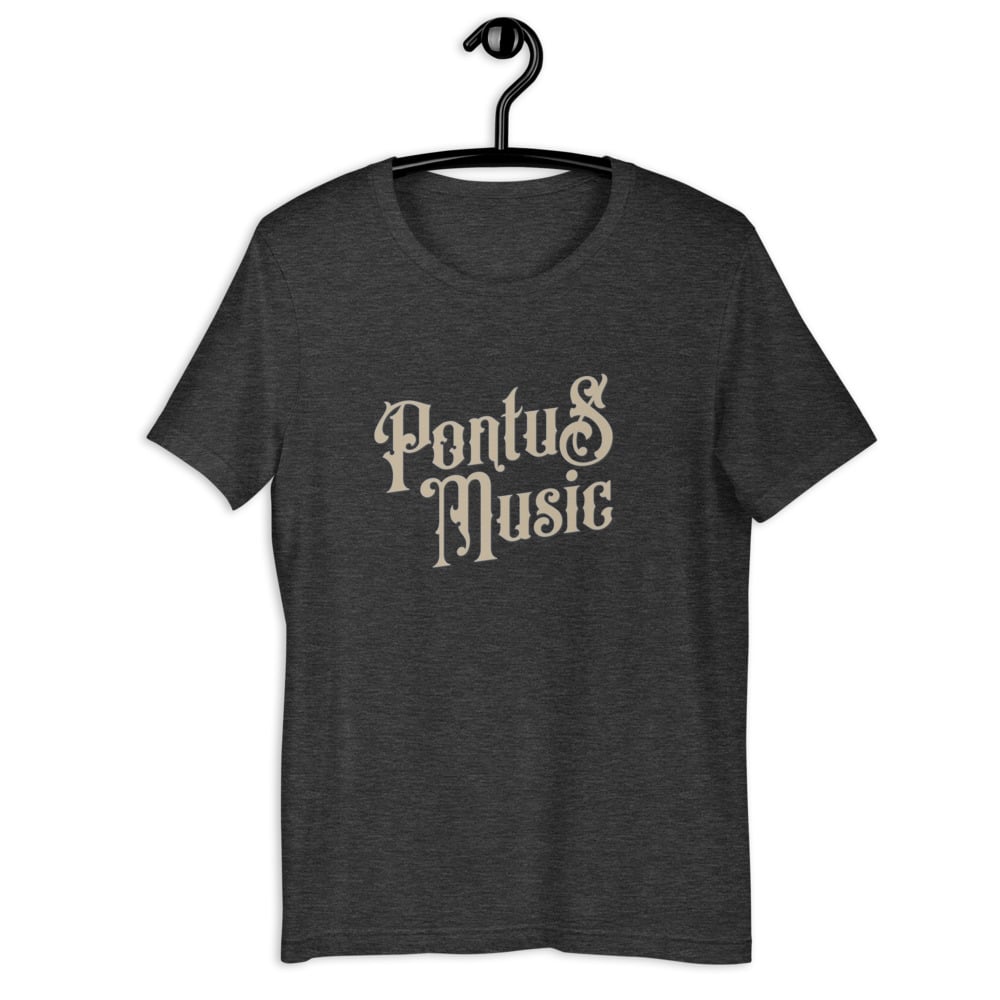 Image of Pontus Music T-Shirt Black/Grey