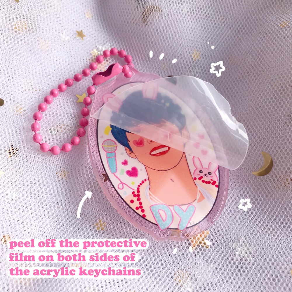 Neo Wink Boys Acrylic Keychain 