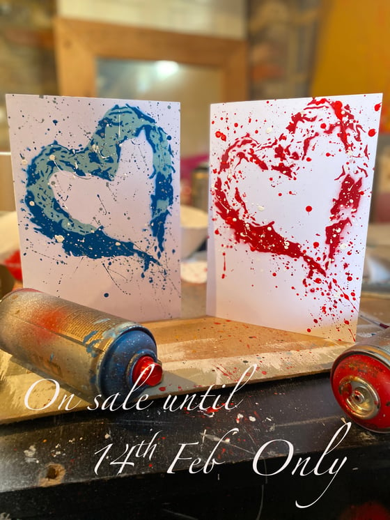 Image of “Heart” - Valentines Card & envelope