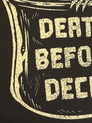 Image 2 of "DEATH BEFORE DECAF" Print