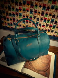 Image 2 of VELOCE K&YFOB woman hand bag in Acquamarina Blu