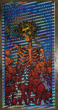 RARE “BERTHA” GRATEFUL DEAD TRACER FOIL